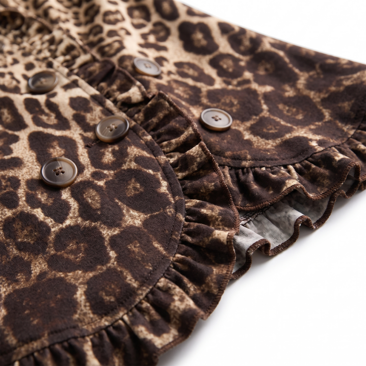Camille™ Leopard Pleated Jacket