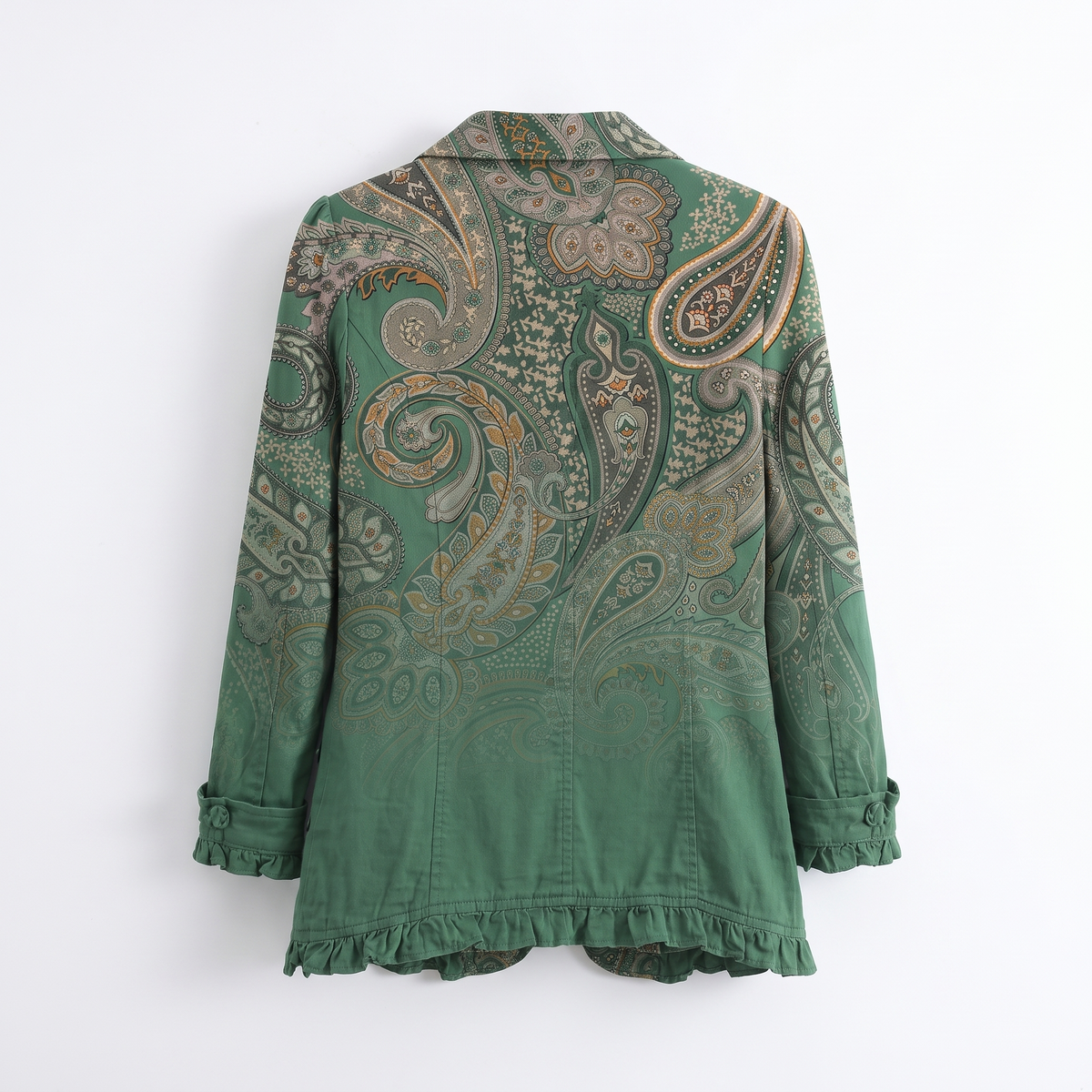 Noelle™ Boho Paisley Pleated Jacket