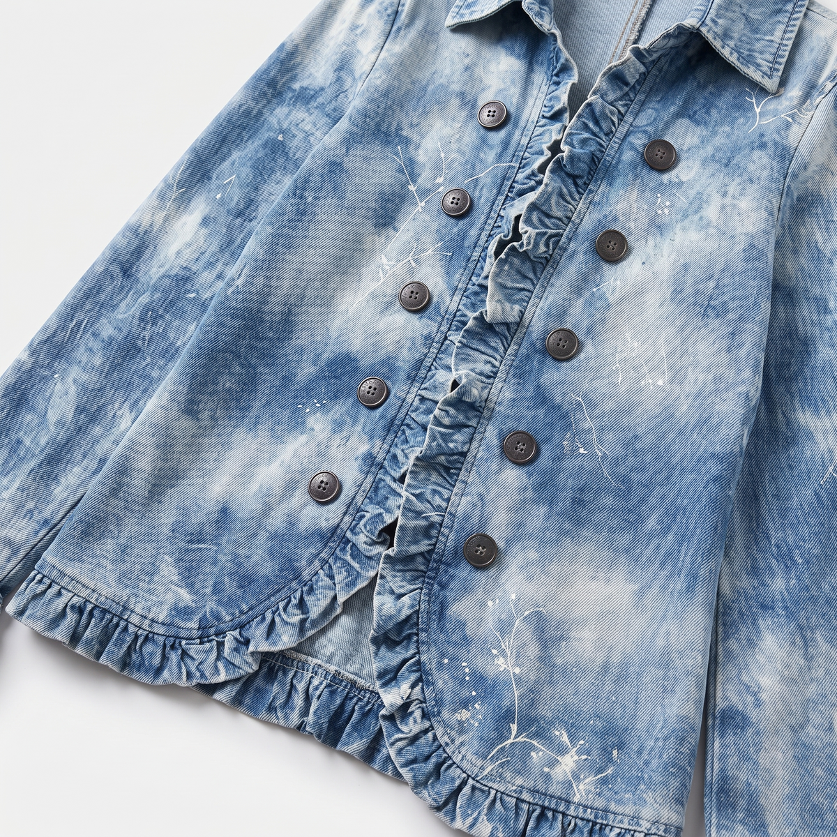 Arabella™ Vintage Botanical Ruffle Jacket