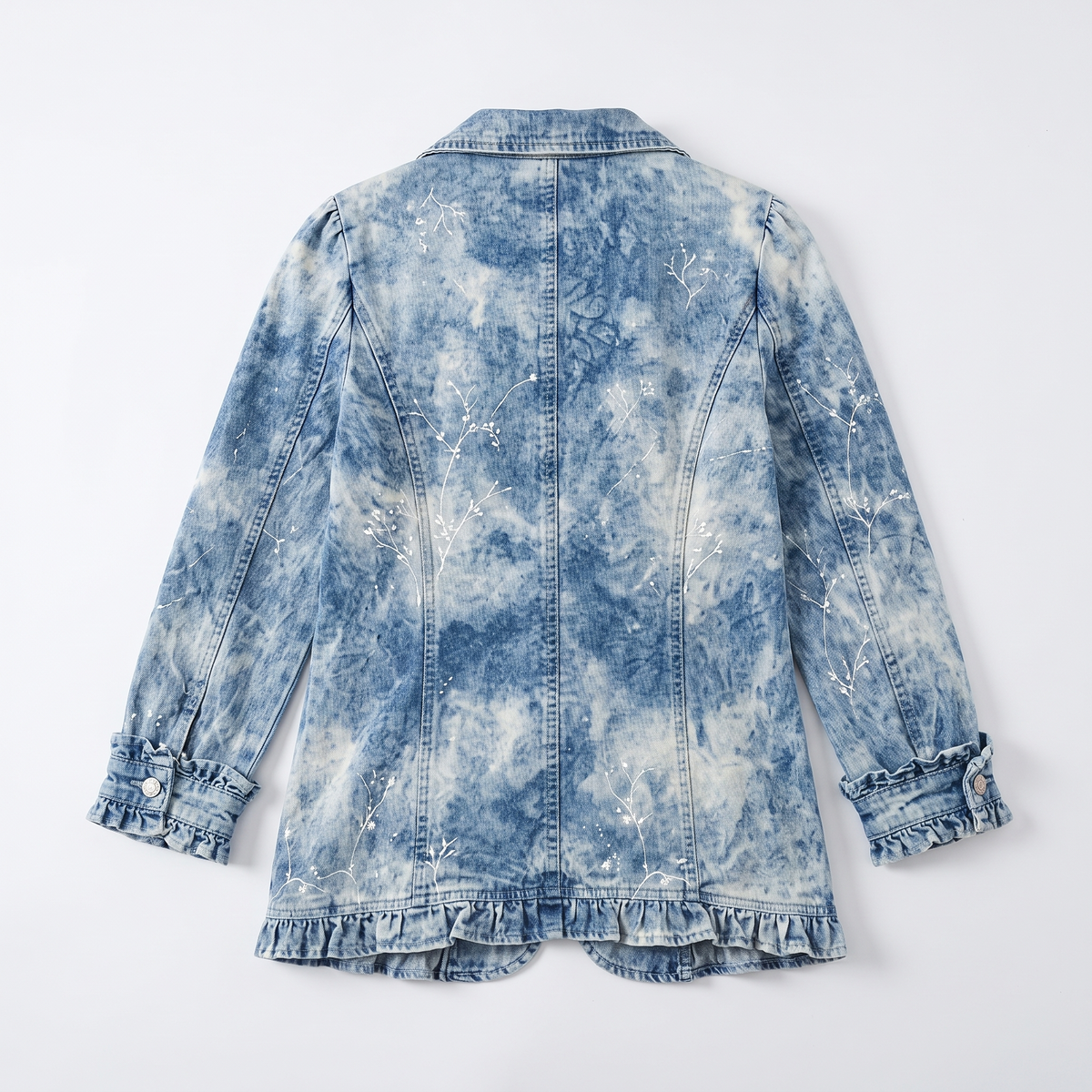 Arabella™ Vintage Botanical Ruffle Jacket
