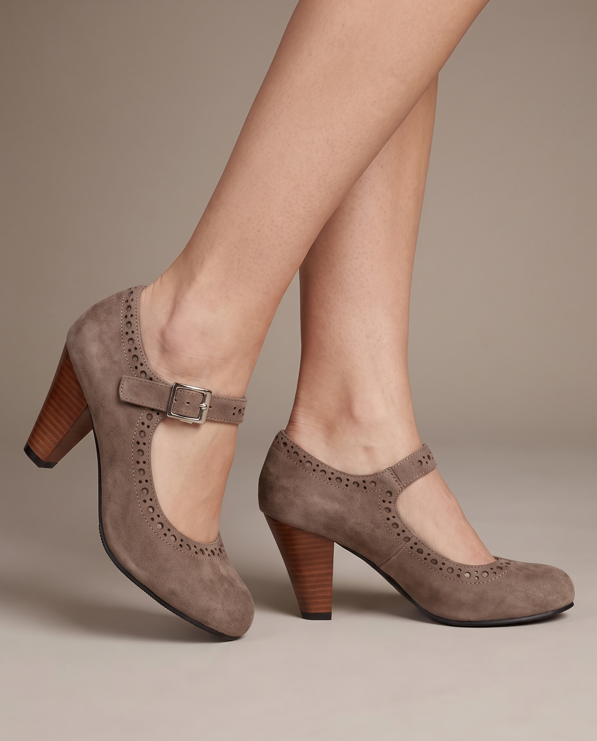 Juliette™ Gold Buckle Mary Janes