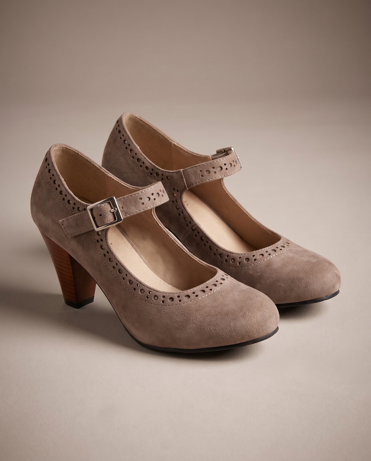 Juliette™ Gold Buckle Mary Janes