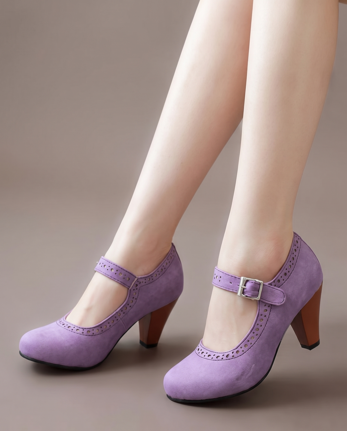 Juliette™ Gold Buckle Mary Janes