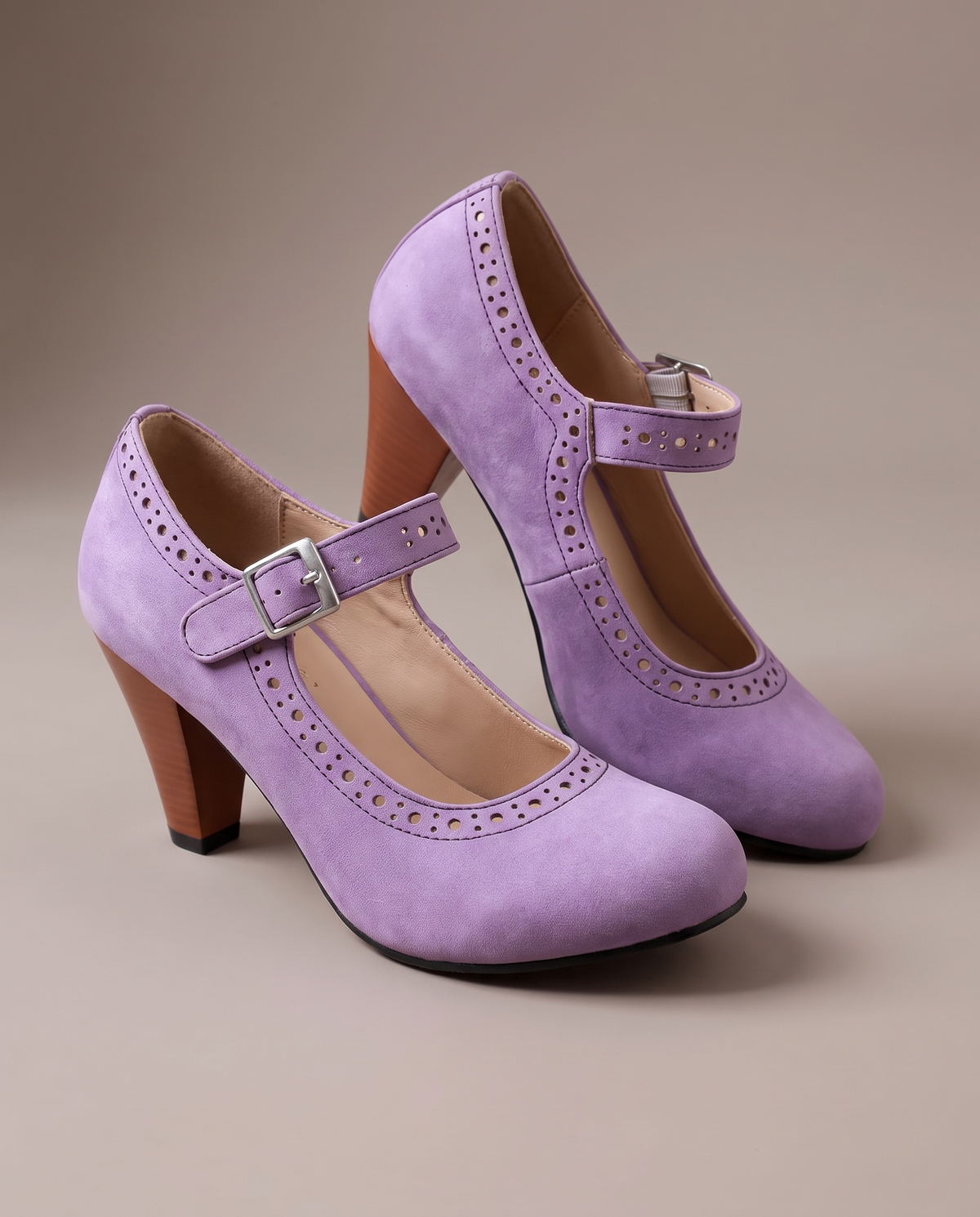 Juliette™ Gold Buckle Mary Janes