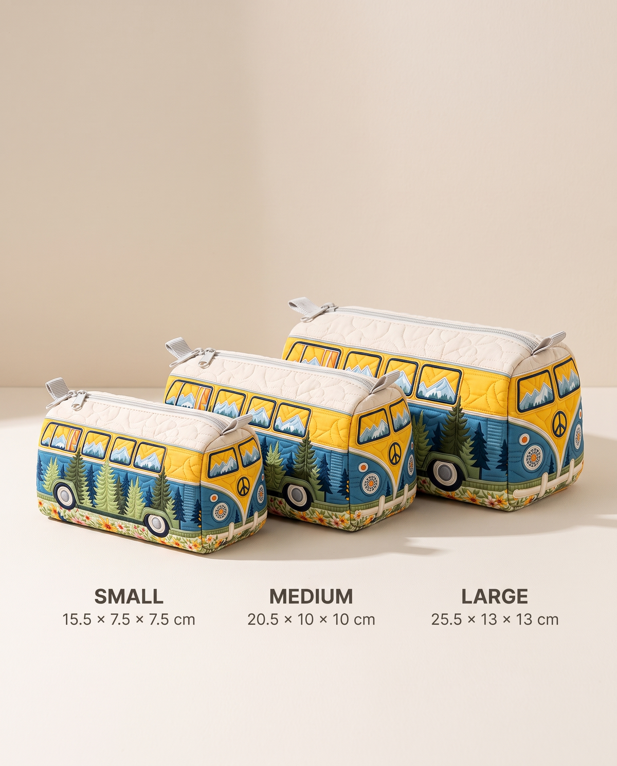 PINE | MOUNTAIN FOREST CAMPER COSMETIC BAG