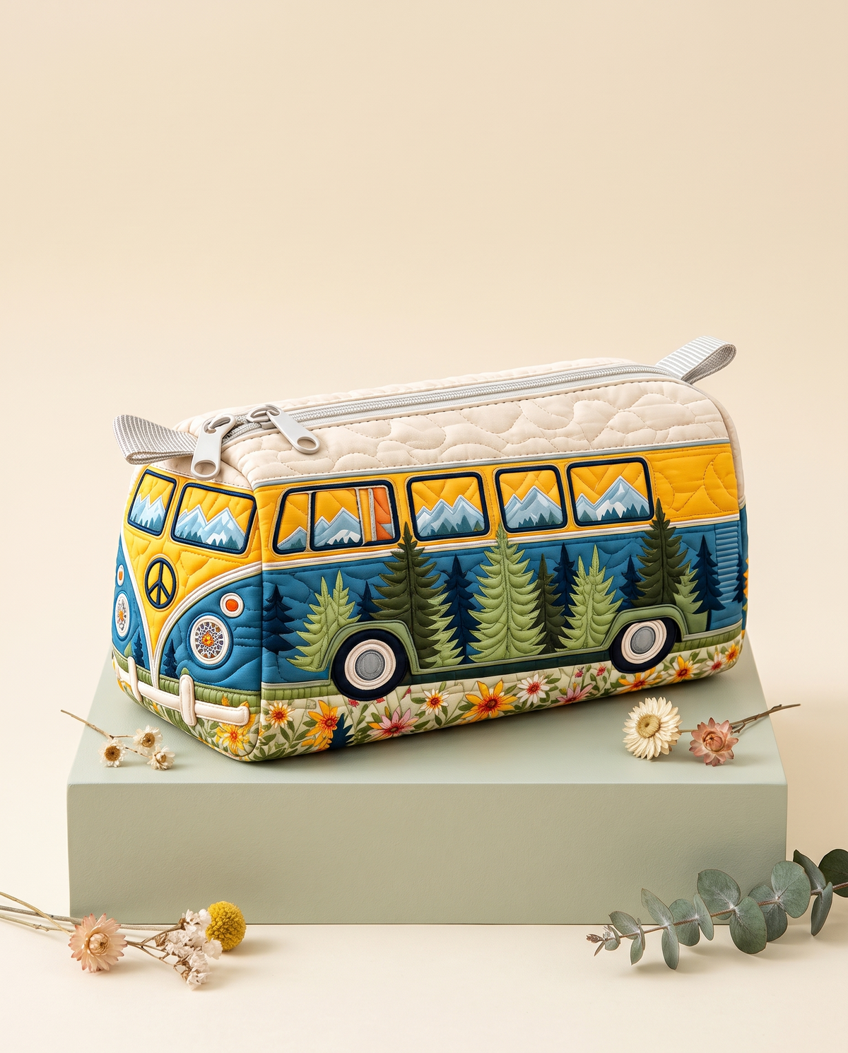 PINE | MOUNTAIN FOREST CAMPER COSMETIC BAG