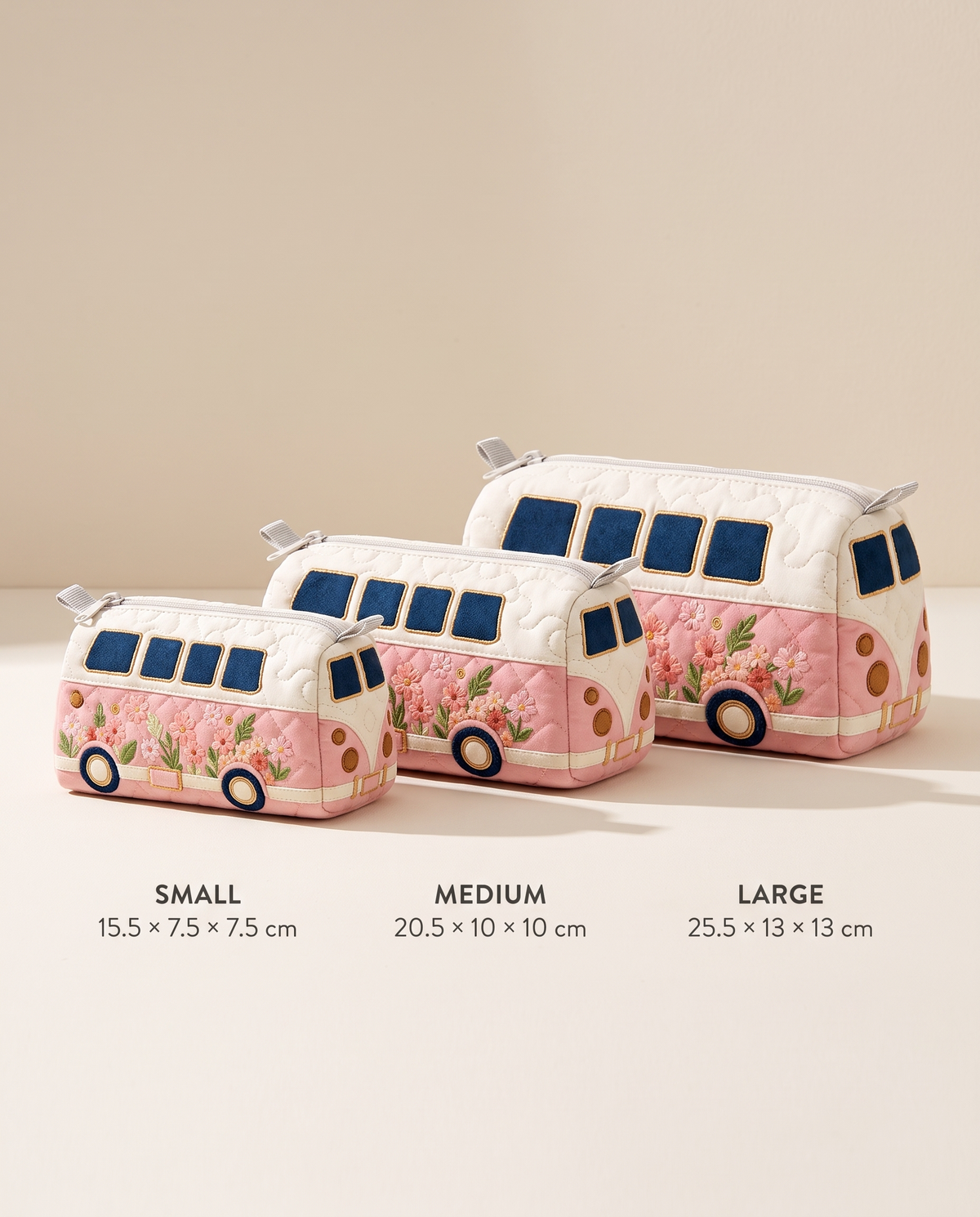 BLOOM | FLORAL CAMPER COSMETIC BAG