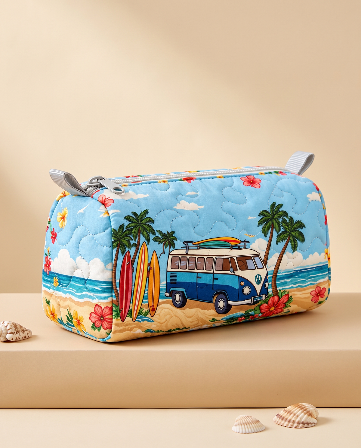 SURF | TROPICAL BEACH CAMPER COSMETIC BAG