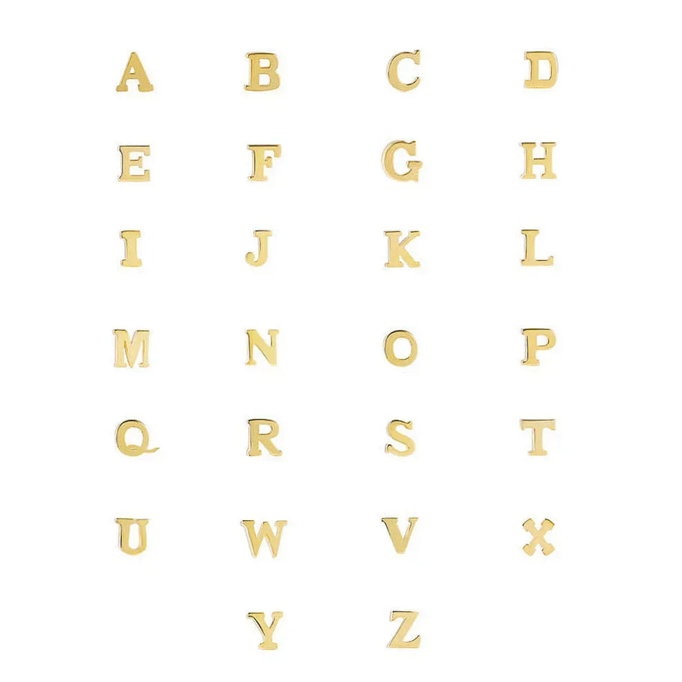 Gold Initial Bracelet Vita Signa