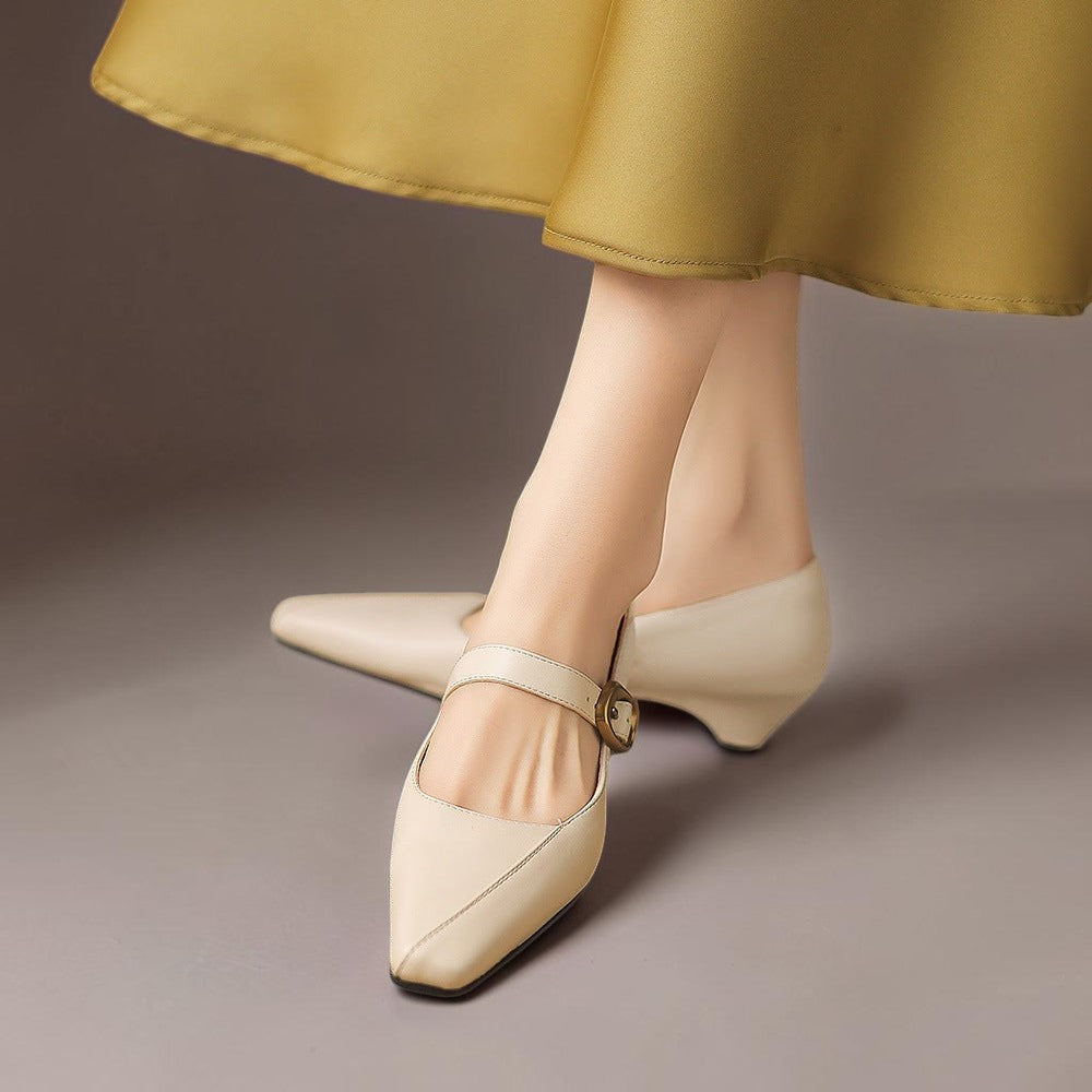 Valentina™ Classic Buckle Heels