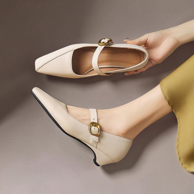 Valentina™ Classic Buckle Heels