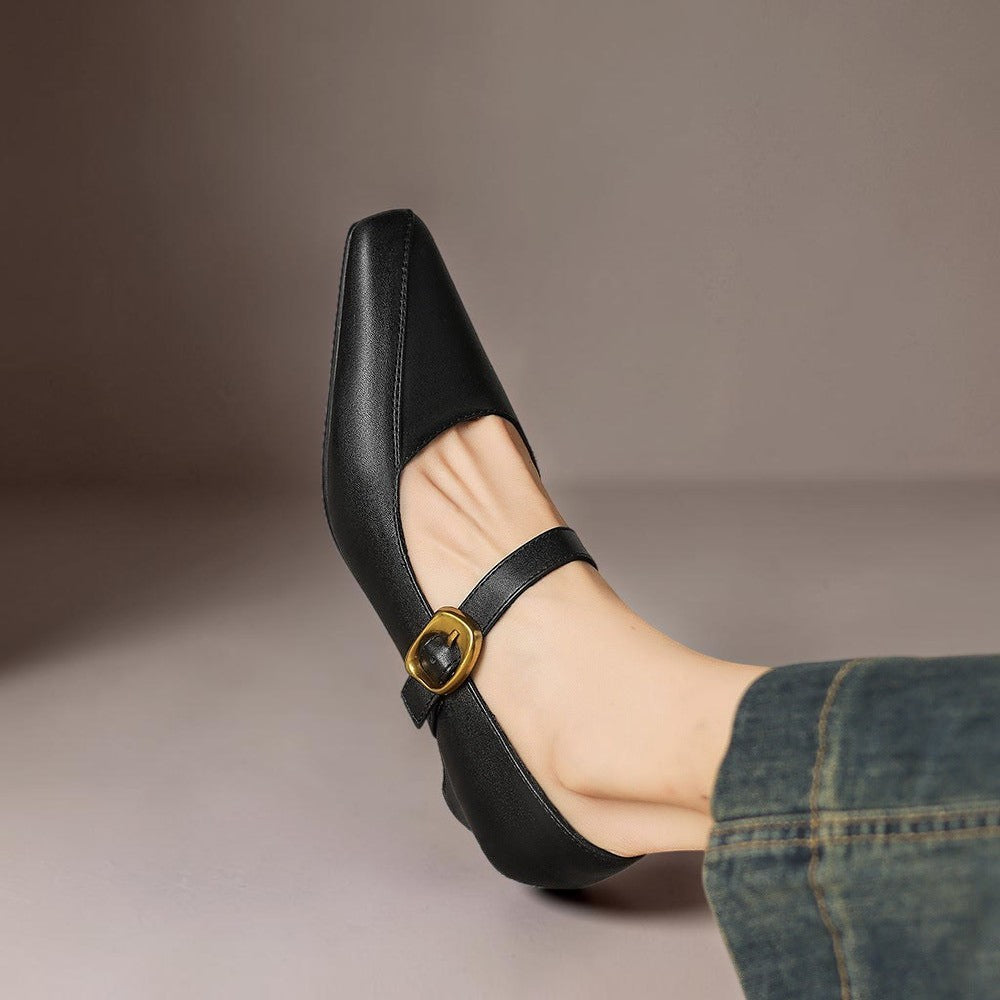 Valentina™ Classic Buckle Heels