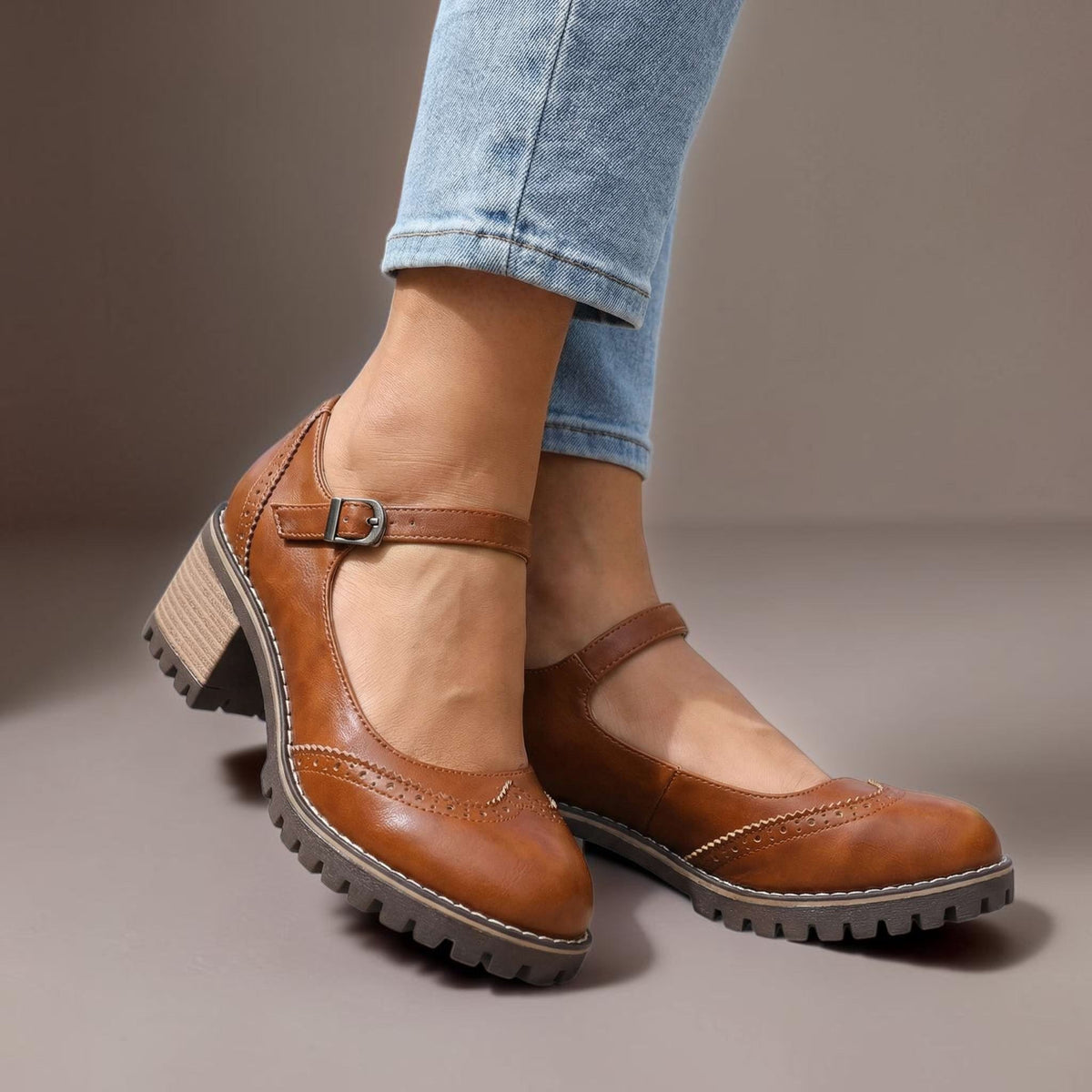 Sienna™ Ankle Strap Heels